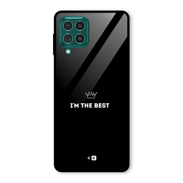 I Am The Best Glass Back Case for Galaxy F62