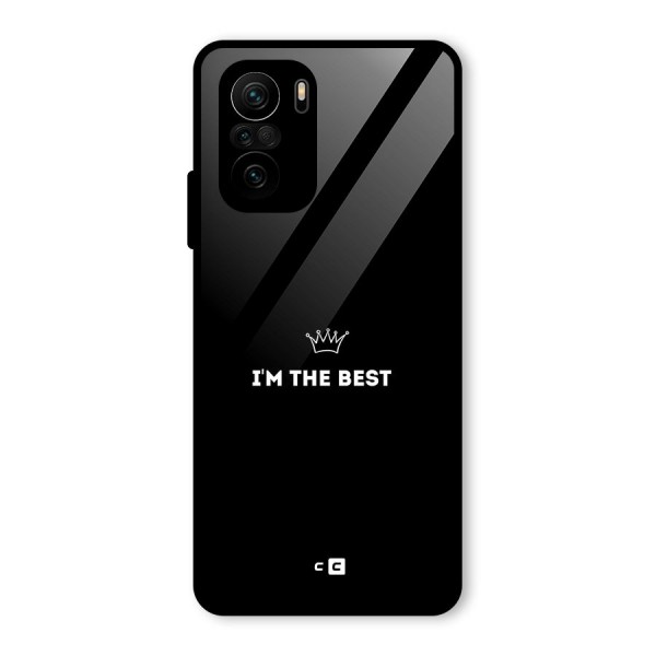 I Am The Best Glass Back Case for Mi 11x