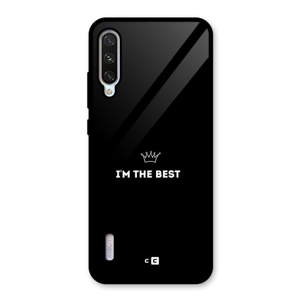 I Am The Best Glass Back Case for Mi A3