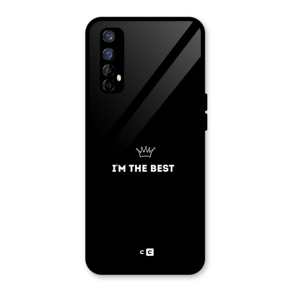 I Am The Best Glass Back Case for Realme 7