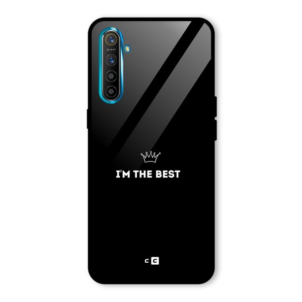 I Am The Best Glass Back Case for Realme X2