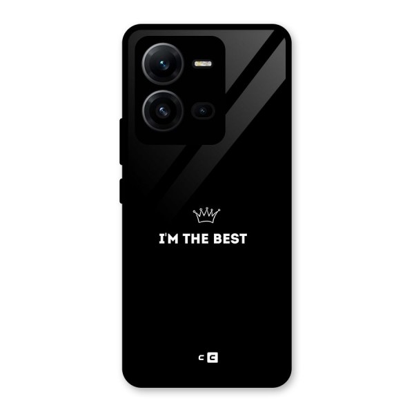 I Am The Best Glass Back Case for Vivo V25