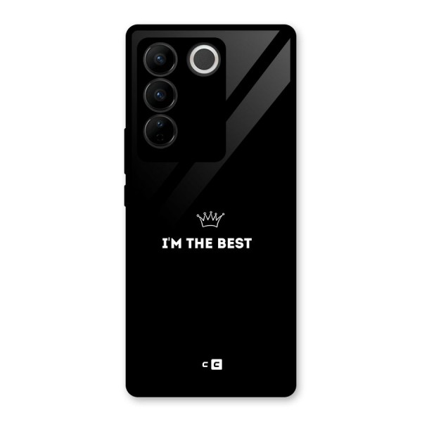 I Am The Best Glass Back Case for Vivo V27