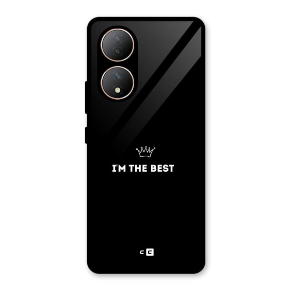 I Am The Best Glass Back Case for Vivo Y100A