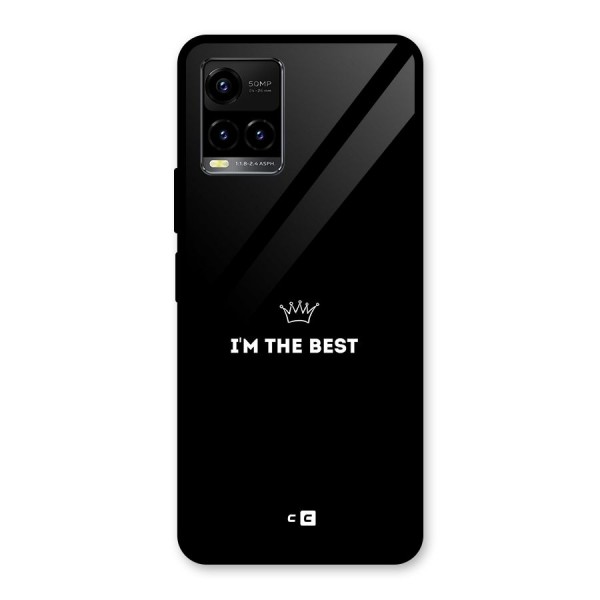 I Am The Best Glass Back Case for Vivo Y21T