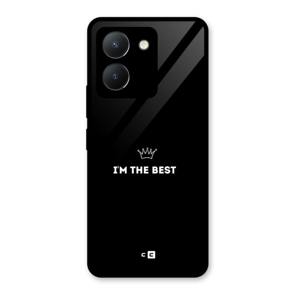 I Am The Best Glass Back Case for Vivo Y36