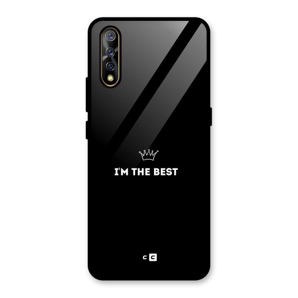 I Am The Best Glass Back Case for Vivo Z1x