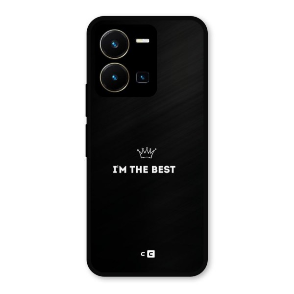 I Am The Best Metal Back Case for Vivo Y35