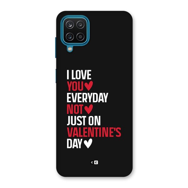 I Love You Everyday Back Case for Galaxy F12