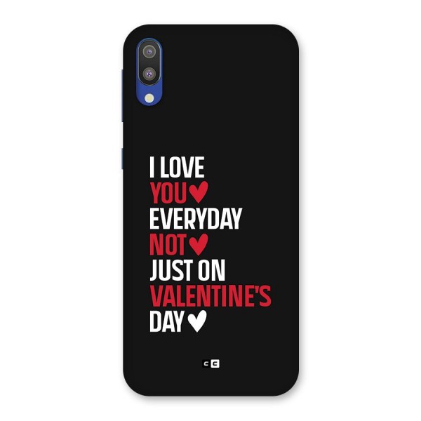 I Love You Everyday Back Case for Galaxy M10