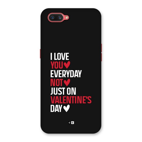 I Love You Everyday Back Case for Oppo A3s