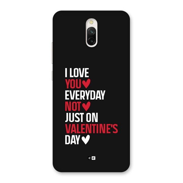 I Love You Everyday Back Case for Redmi 8A Dual