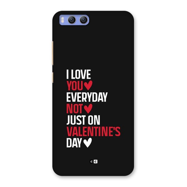 I Love You Everyday Back Case for Xiaomi Mi 6