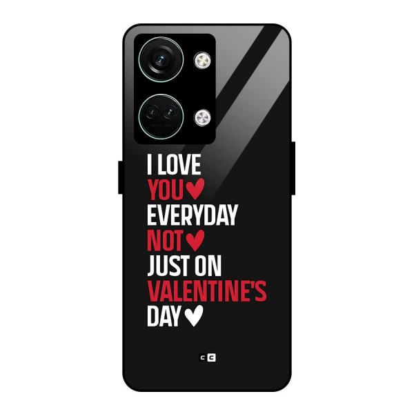 I Love You Everyday Glass Back Case for Oneplus Nord 3