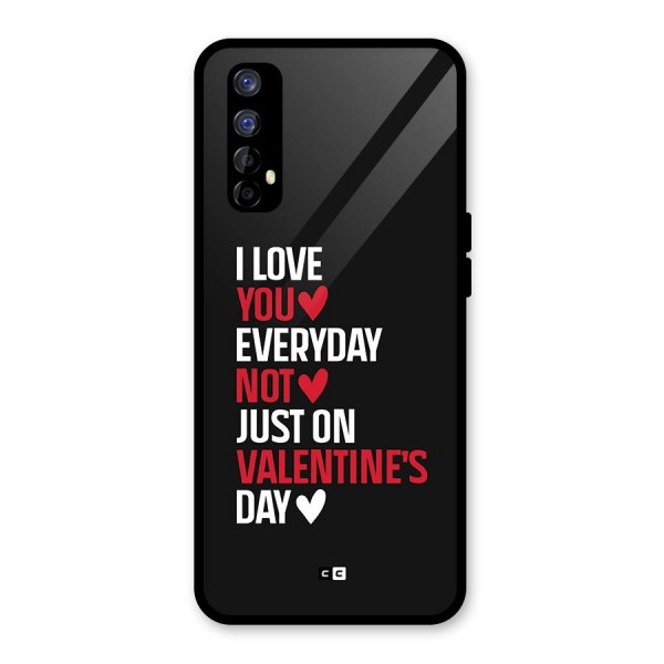 I Love You Everyday Glass Back Case for Realme 7