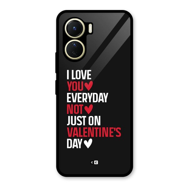 I Love You Everyday Glass Back Case for Vivo Y56