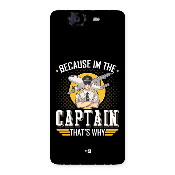 I M Captain Back Case for Canvas Knight A350