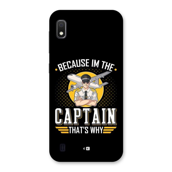 I M Captain Back Case for Galaxy A10