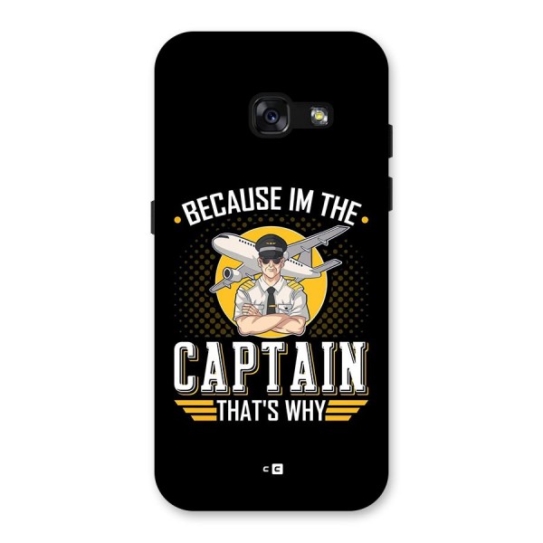 I M Captain Back Case for Galaxy A3 (2017)