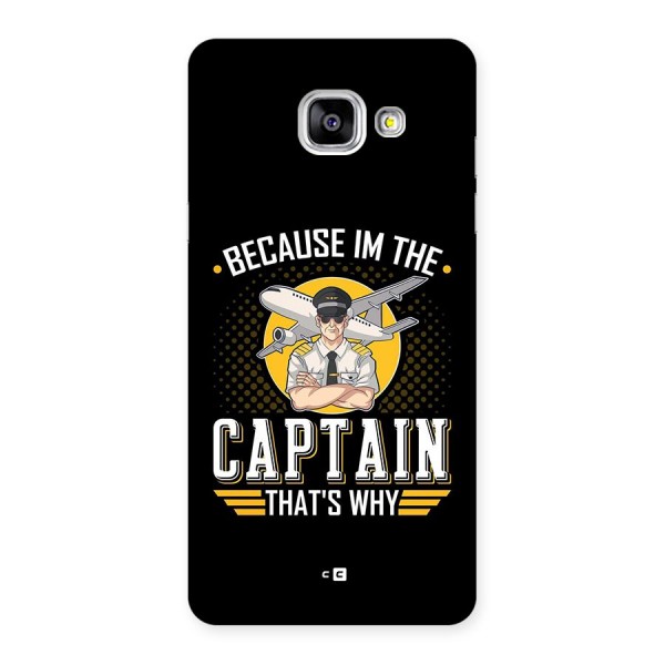 I M Captain Back Case for Galaxy A5 (2016)