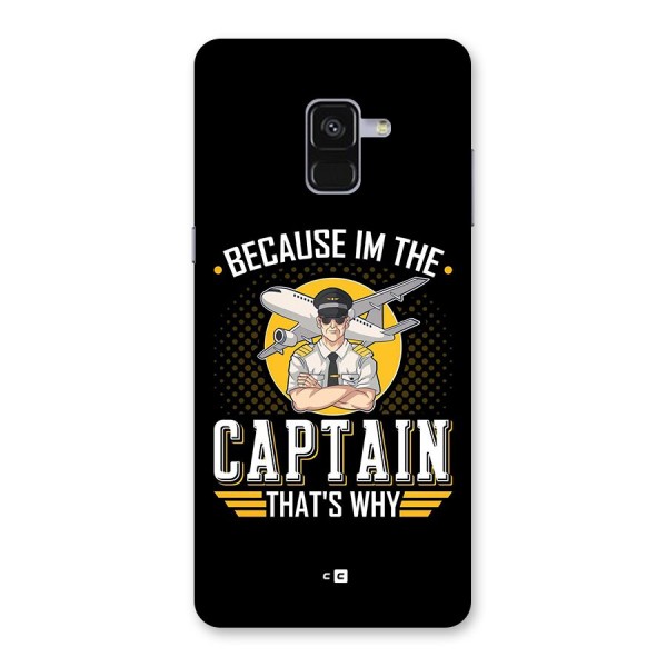 I M Captain Back Case for Galaxy A8 Plus