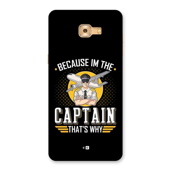 I M Captain Back Case for Galaxy C9 Pro