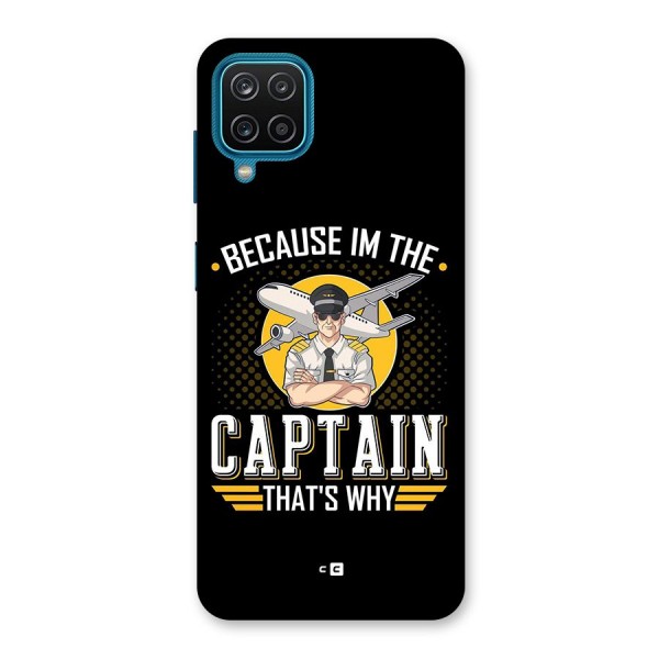 I M Captain Back Case for Galaxy F12