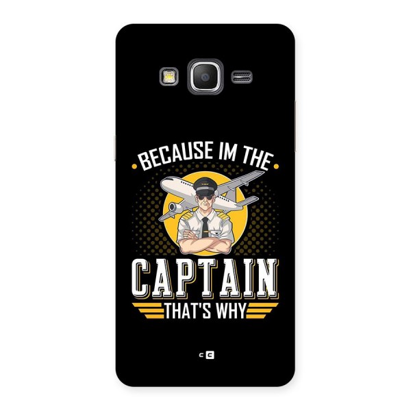 I M Captain Back Case for Galaxy Grand Prime