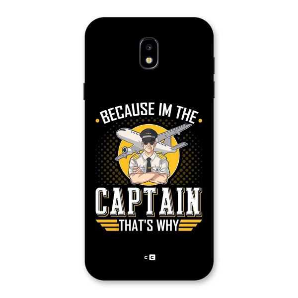 I M Captain Back Case for Galaxy J7 Pro