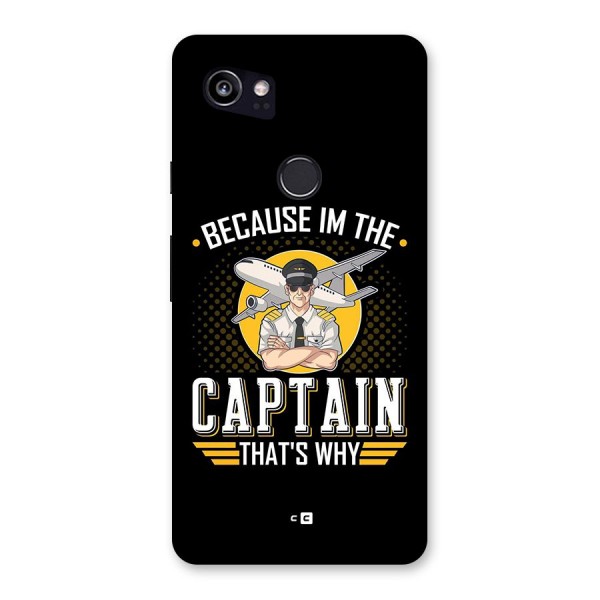 I M Captain Back Case for Google Pixel 2 XL