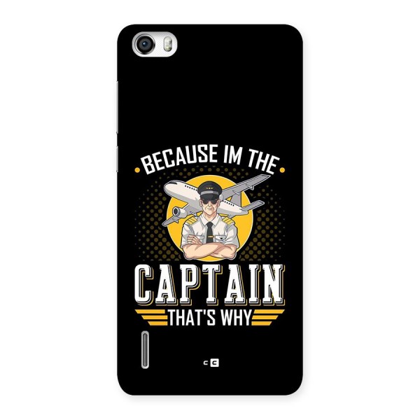 I M Captain Back Case for Honor 6