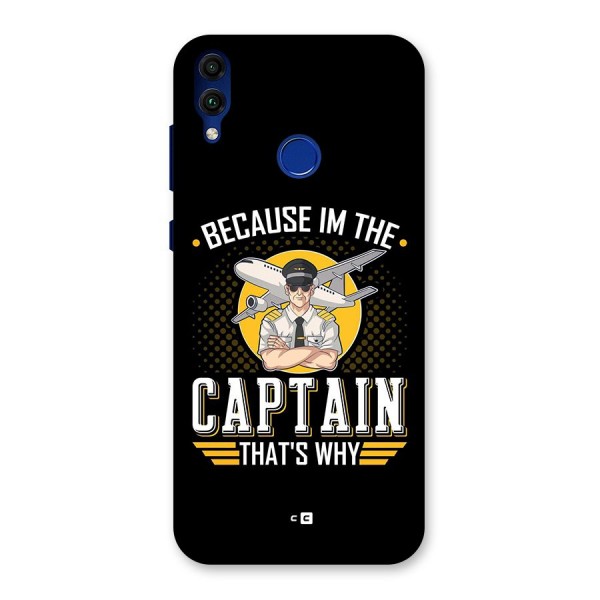 I M Captain Back Case for Honor 8C