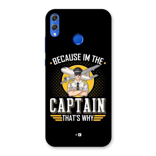 I M Captain Back Case for Honor 8X