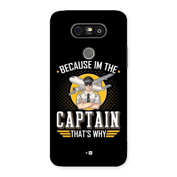 I M Captain Back Case for LG G5