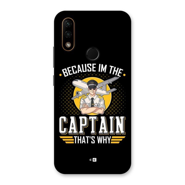 I M Captain Back Case for Lenovo A6 Note