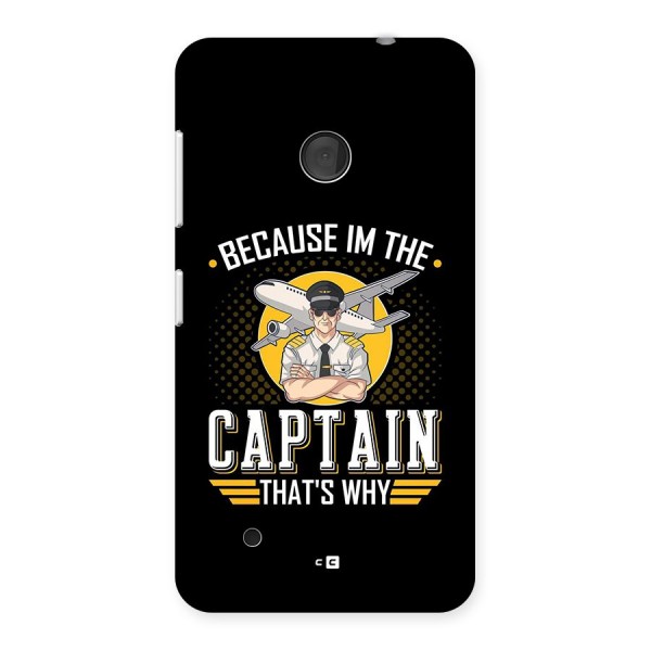 I M Captain Back Case for Lumia 530