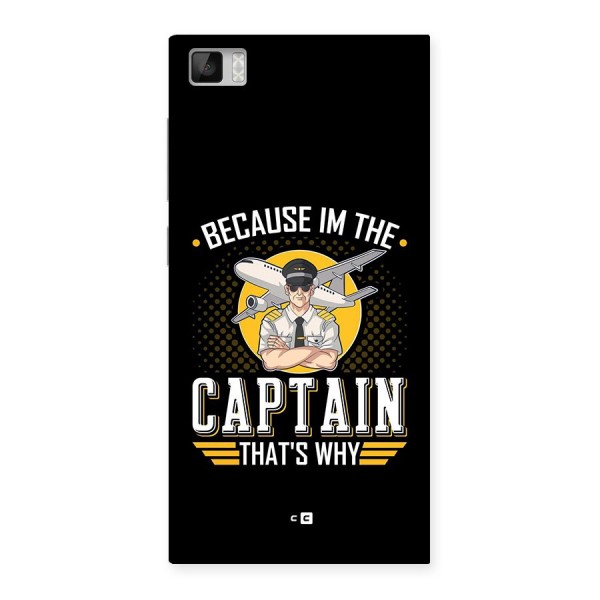 I M Captain Back Case for Mi3