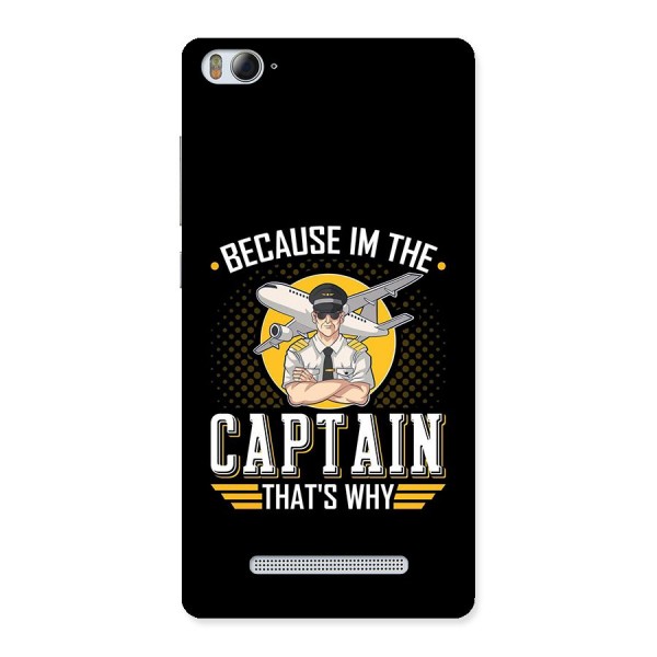 I M Captain Back Case for Mi4i