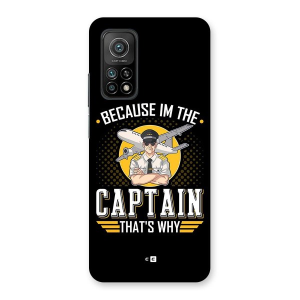I M Captain Back Case for Mi 10T 5G