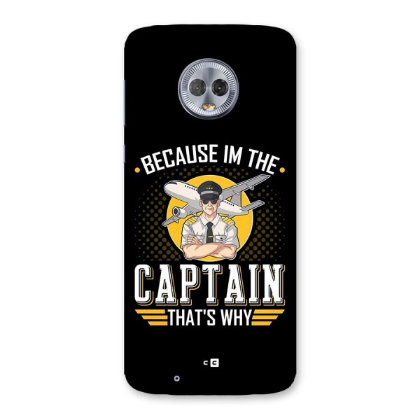 I M Captain Back Case for Moto G6