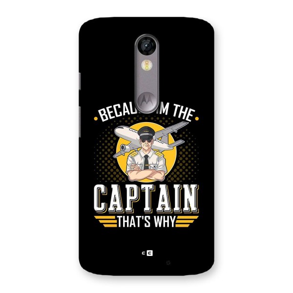 I M Captain Back Case for Moto X Force