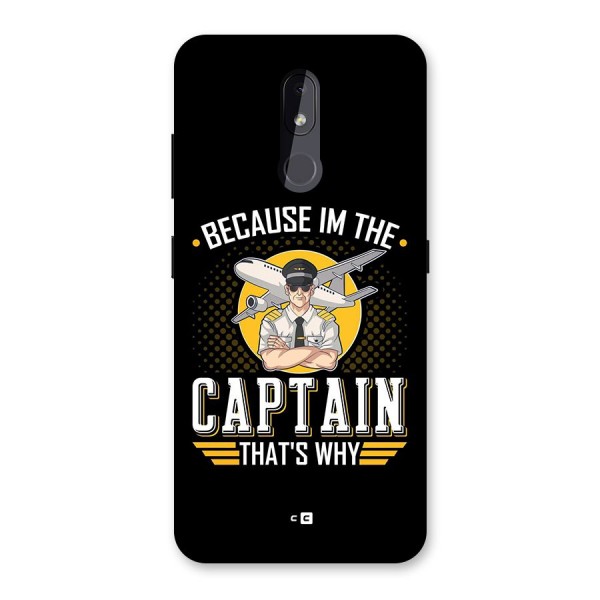 I M Captain Back Case for Nokia 3.2