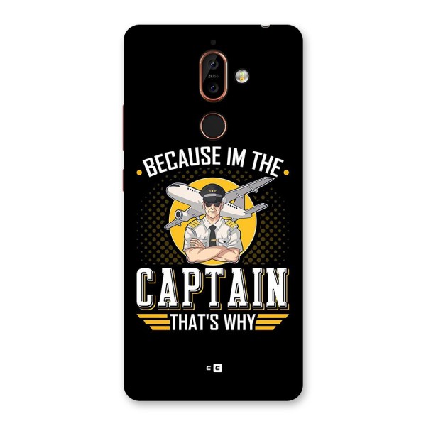 I M Captain Back Case for Nokia 7 Plus