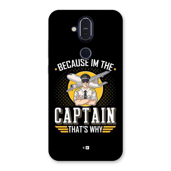 I M Captain Back Case for Nokia 8.1