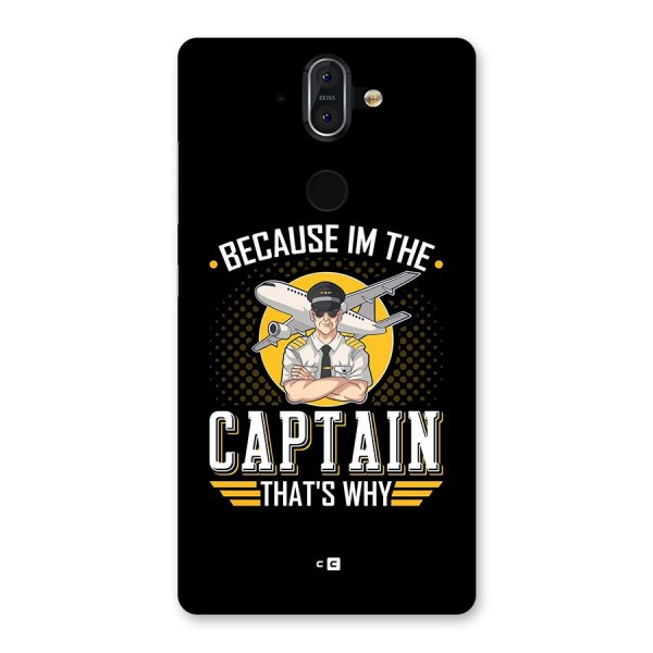 I M Captain Back Case for Nokia 8 Sirocco