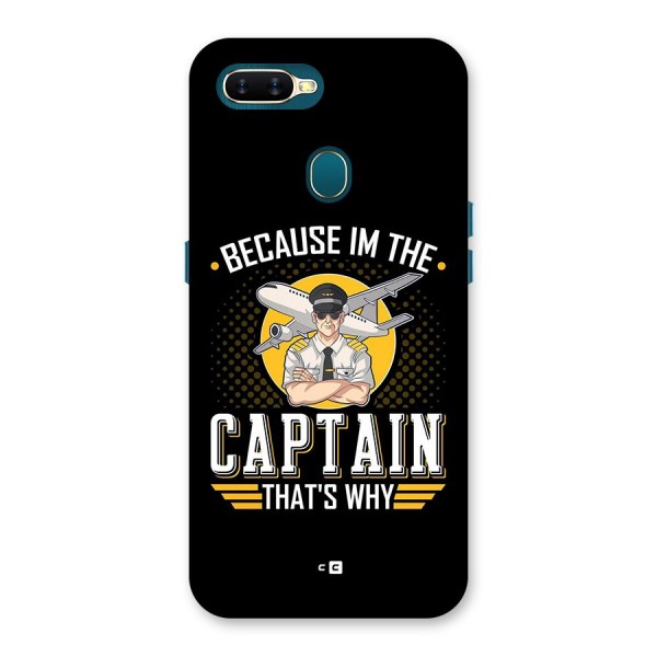 I M Captain Back Case for Oppo A11k