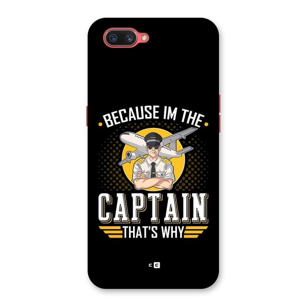 I M Captain Back Case for Oppo A3s