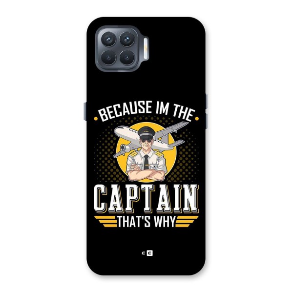 I M Captain Back Case for Oppo F17 Pro