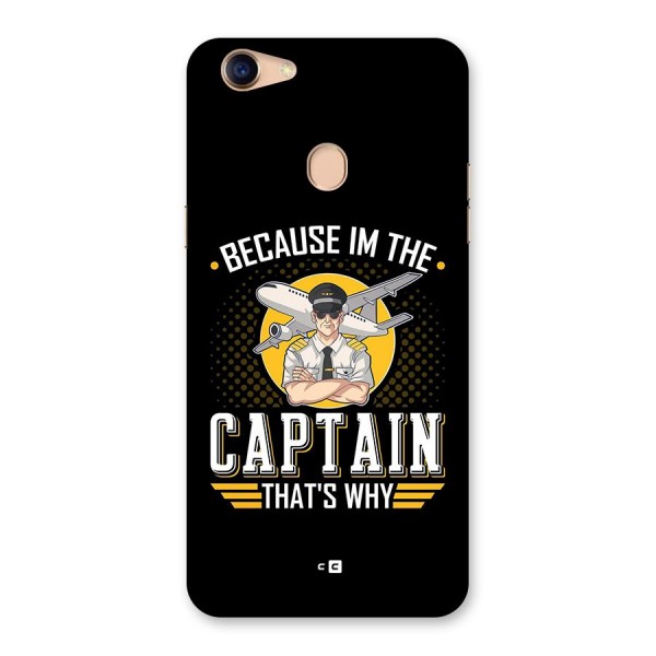 I M Captain Back Case for Oppo F5