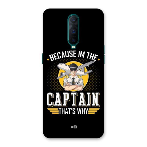 I M Captain Back Case for Oppo R17 Pro